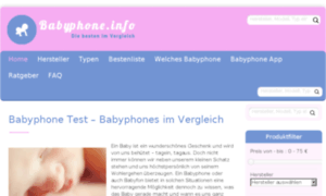 Babyphone-test.net thumbnail