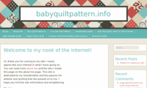 Babyquiltpattern.info thumbnail