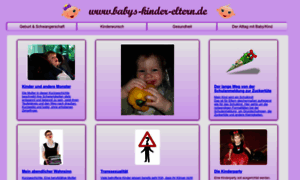 Babys-kinder-eltern.de thumbnail