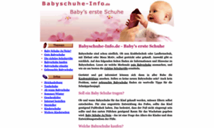 Babyschuhe-info.de thumbnail