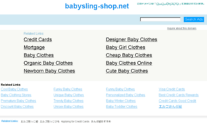 Babysling-shop.net thumbnail