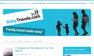 Babytravels.com thumbnail