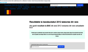 Bac2012.rezultatebacalaureat.info thumbnail