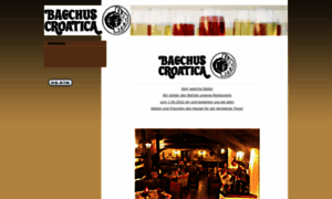 Bacchus-croatica.de thumbnail