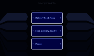 Baccipizza.info thumbnail