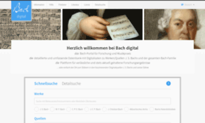 Bach-digital.de thumbnail