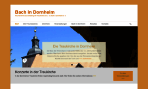 Bach-in-dornheim.de thumbnail