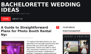 Bachelorette-wedding-ideas.com thumbnail