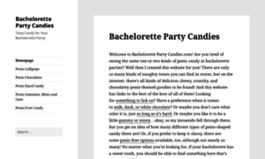 Bachelorettepartycandies.com thumbnail