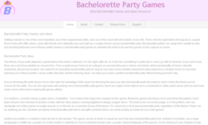 Bachelorettepartygames.org thumbnail