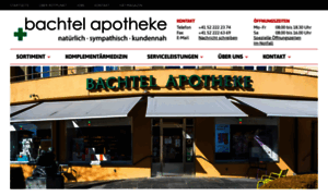 Bachtel-apotheke.ch thumbnail