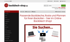 Backblech-shop.de thumbnail