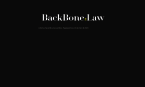 Backbonelaw.com thumbnail