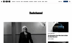 Backchannel.com thumbnail