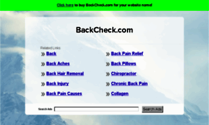 Backcheck.com thumbnail
