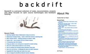 Backdrift.org thumbnail
