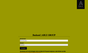 Backend.able-group.de thumbnail