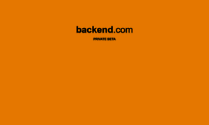 Backend.com thumbnail
