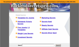 Backendsecretspro.com thumbnail