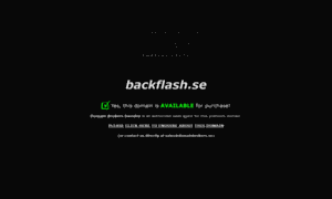Backflash.se thumbnail