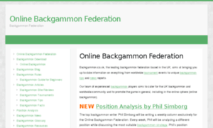 Backgammon.co.uk thumbnail