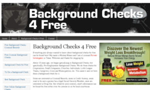 Backgroundchecks4free.com thumbnail