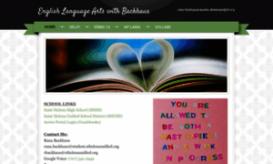 Backhausenglish.weebly.com thumbnail