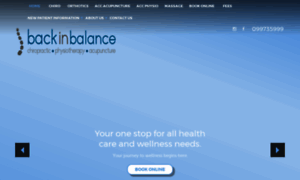 Backinbalancechiro.co.nz thumbnail