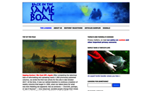 Backinthesameboat.com thumbnail