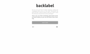 Backlabel.gr thumbnail