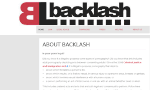 Backlash.org.uk thumbnail