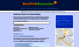 Backlinkgenerator.net thumbnail