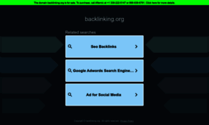 Backlinking.org thumbnail