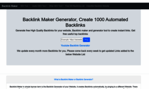 Backlinkmaker.seowebchecker.com thumbnail