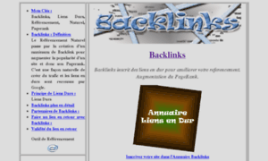 Backlinks.free.fr thumbnail