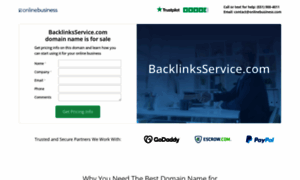 Backlinksservice.com thumbnail