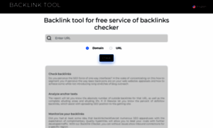 Backlinktool.net thumbnail