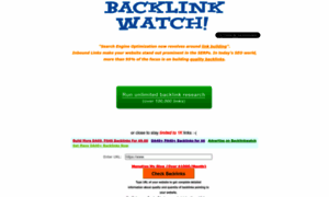 Backlinkwatch.com thumbnail