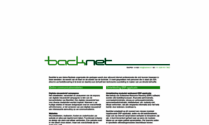 Backnet.nl thumbnail