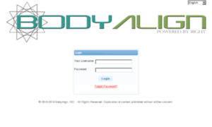 Backoffice.bodyalign.com thumbnail