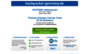 Backpacker-germany.de thumbnail