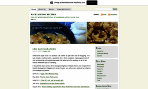 Backpackerrecipes.wordpress.com thumbnail