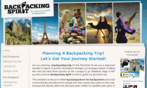 Backpacking-spirit.com thumbnail