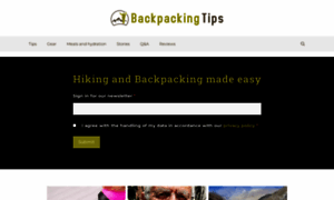 Backpacking-tips.com thumbnail