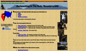 Backpackingintherubymountains.com thumbnail