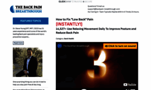 Backpain-breakthrough.com thumbnail