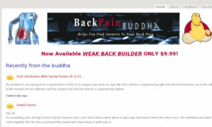 Backpainbuddha.com thumbnail