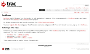 Backpress.trac.wordpress.org thumbnail