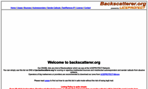 Backscatterer.org thumbnail