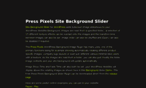 Backslider.presspixels.com thumbnail